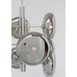 LAMPADARIO HEADLIGHT 9 LUCI CROMATO 53X53 H 155CM - 230V 50/60HZ 30W G9: vendita online LAMPADARIO HEADLIGHT 9 LUCI CROMATO 53X53 H 155CM - 230V 50/60HZ 30W G9 in offerta