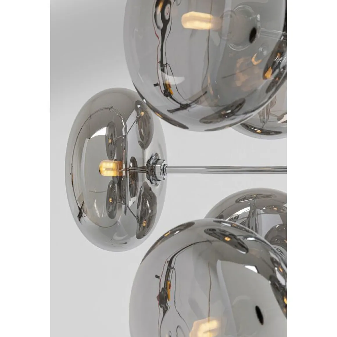 LAMPADARIO HEADLIGHT 9 LUCI CROMATO 53X53 H 155CM - 230V 50/60HZ 30W G9: vendita online LAMPADARIO HEADLIGHT 9 LUCI CROMATO 53X53 H 155CM - 230V 50/60HZ 30W G9 in offerta