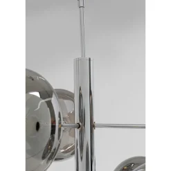 LAMPADARIO HEADLIGHT 9 LUCI CROMATO 53X53 H 155CM - 230V 50/60HZ 30W G9: vendita online LAMPADARIO HEADLIGHT 9 LUCI CROMATO 53X53 H 155CM - 230V 50/60HZ 30W G9 in offerta