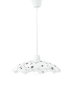 LAMPADARIO ROOT CON PENDEL BIANCO 42X30CM - 1XE27 MAX 60W: vendita online LAMPADARIO ROOT CON PENDEL BIANCO 42X30CM - 1XE27 MAX 60W in offerta