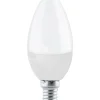 LAMPADINA A LED OPACO D. 3,7CM - E14 C37 4.9W 4000K 220-240V 15000H: vendita online LAMPADINA A LED OPACO D. 3,7CM - E14 C37 4.9W 4000K 220-240V 15000H in offerta