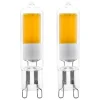 2 LAMPADINE A LED 6CM - G9 2W 4000K 220-240V 15000H: vendita online 2 LAMPADINE A LED 6CM - G9 2W 4000K 220-240V 15000H in offerta