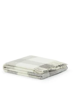 LANEROSSI - PLAID ISEO CHECK CM 130X170 GRIGIO: vendita online LANEROSSI - PLAID ISEO CHECK CM 130X170 GRIGIO in offerta
