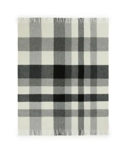 LANEROSSI PLAID LAGORAI : PLAID IN LANA VERGINE CM 130X170 ANTRACITE