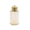LANTERNA LED B.CALDO 14X14X32CM ORO: vendita online LANTERNA LED B.CALDO 14X14X32CM ORO in offerta