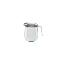 LATTIERA 1 MANICO IN ACCIAIO INOX 6 TAZZE DIAM. 14CM