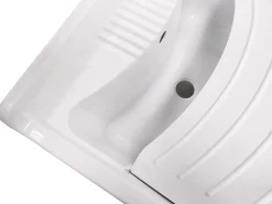 Lavatoio da bagno con lavello: mobile lavatoio con 2 ante