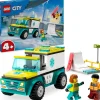 LEGO CITY - AMBULANZA DI EMERGENZA E SNOWBOARDER: vendita online LEGO CITY - AMBULANZA DI EMERGENZA E SNOWBOARDER in offerta