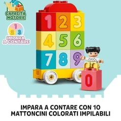 LEGO DUPLO - TRENO DEI NUMERI - IMPARIAMO A CONTARE: vendita online LEGO DUPLO - TRENO DEI NUMERI - IMPARIAMO A CONTARE in offerta