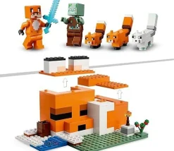 LEGO MINECRAFT - IL CAPANNO DELLA VOLPE: vendita online LEGO MINECRAFT - IL CAPANNO DELLA VOLPE in offerta