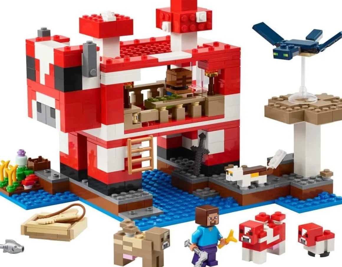 LEGO MINECRAFT - LA CASA DEL MOOSHROOM: vendita online LEGO MINECRAFT - LA CASA DEL MOOSHROOM in offerta