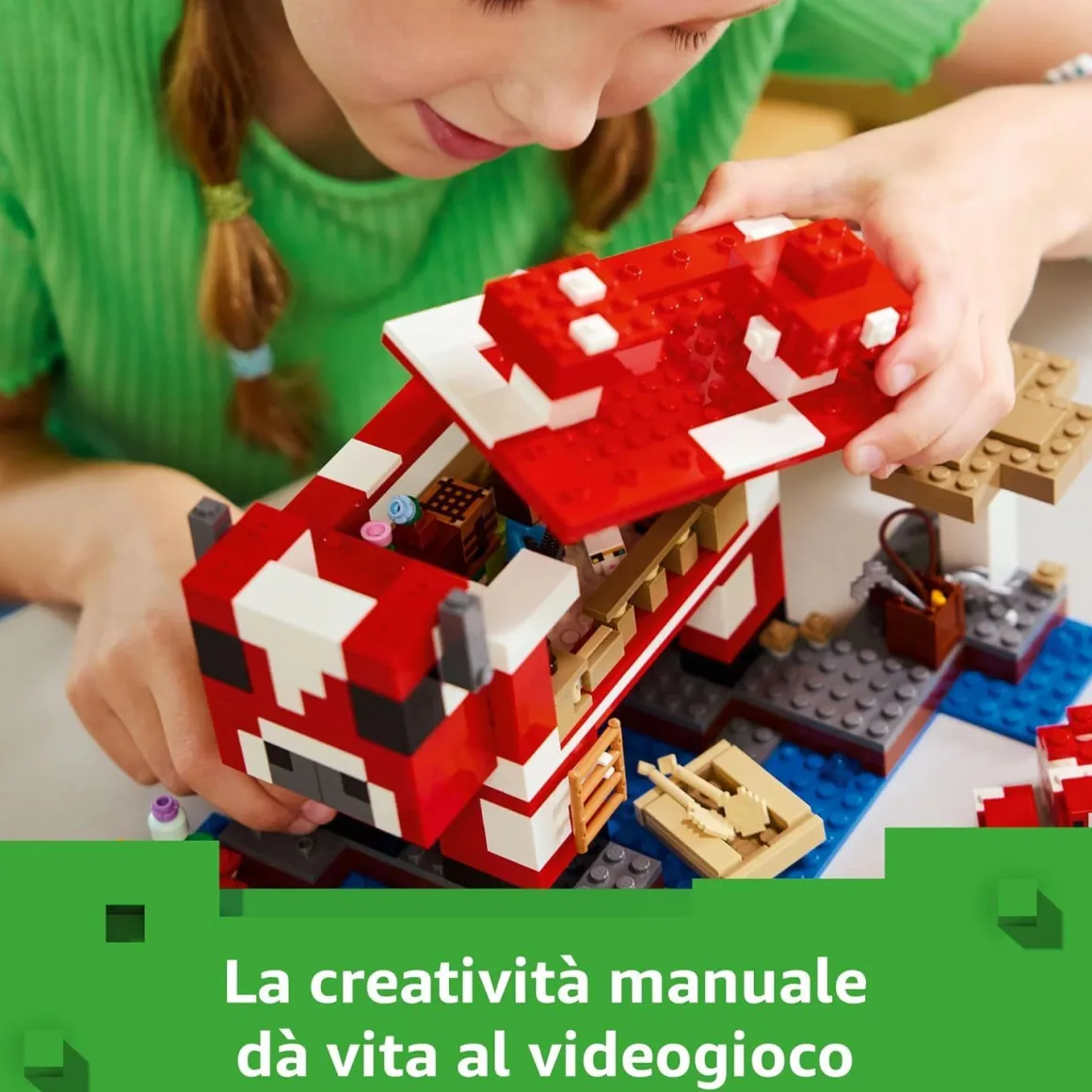 LEGO MINECRAFT - LA CASA DEL MOOSHROOM: vendita online LEGO MINECRAFT - LA CASA DEL MOOSHROOM in offerta