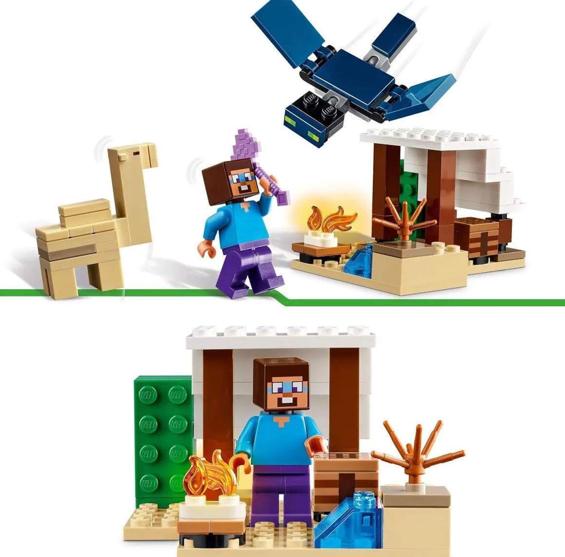 LEGO MINECRAFT - SPEDIZIONE DI STEVE NEL DESERTO: vendita online LEGO MINECRAFT - SPEDIZIONE DI STEVE NEL DESERTO in offerta