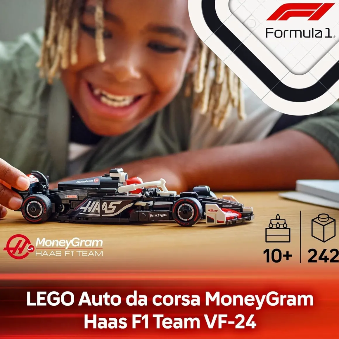LEGO SPEED - AUTO DA CORSA MONEYGRAM HAAS F1 TEAM VF-24: vendita online LEGO SPEED - AUTO DA CORSA MONEYGRAM HAAS F1 TEAM VF-24 in offerta
