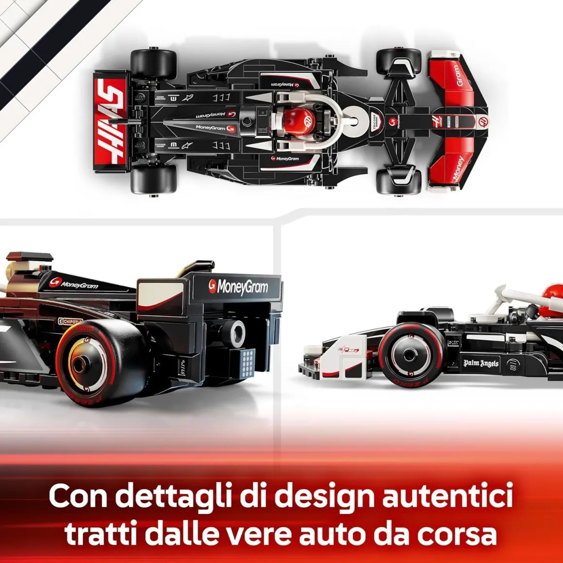 LEGO SPEED - AUTO DA CORSA MONEYGRAM HAAS F1 TEAM VF-24: vendita online LEGO SPEED - AUTO DA CORSA MONEYGRAM HAAS F1 TEAM VF-24 in offerta