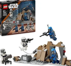 LEGO STAR WARS - BATTLE PACK AGGUATO SU MANDALORE: vendita online LEGO STAR WARS - BATTLE PACK AGGUATO SU MANDALORE in offerta