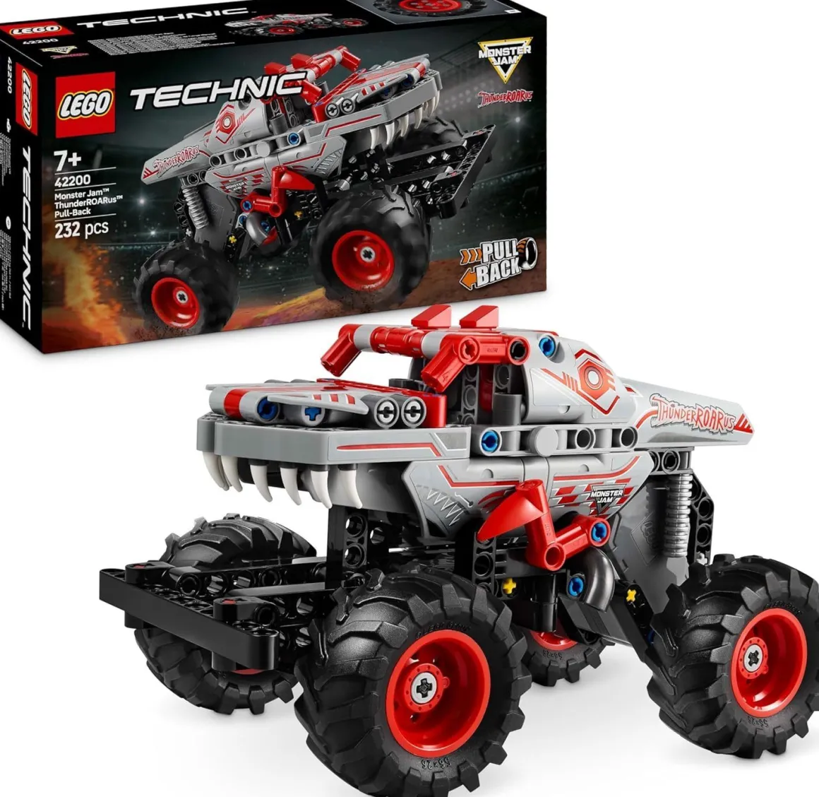 LEGO TECHNIC - PULL-BACK MONSTER JAM THUNDERRORUS: vendita online LEGO TECHNIC - PULL-BACK MONSTER JAM THUNDERRORUS in offerta