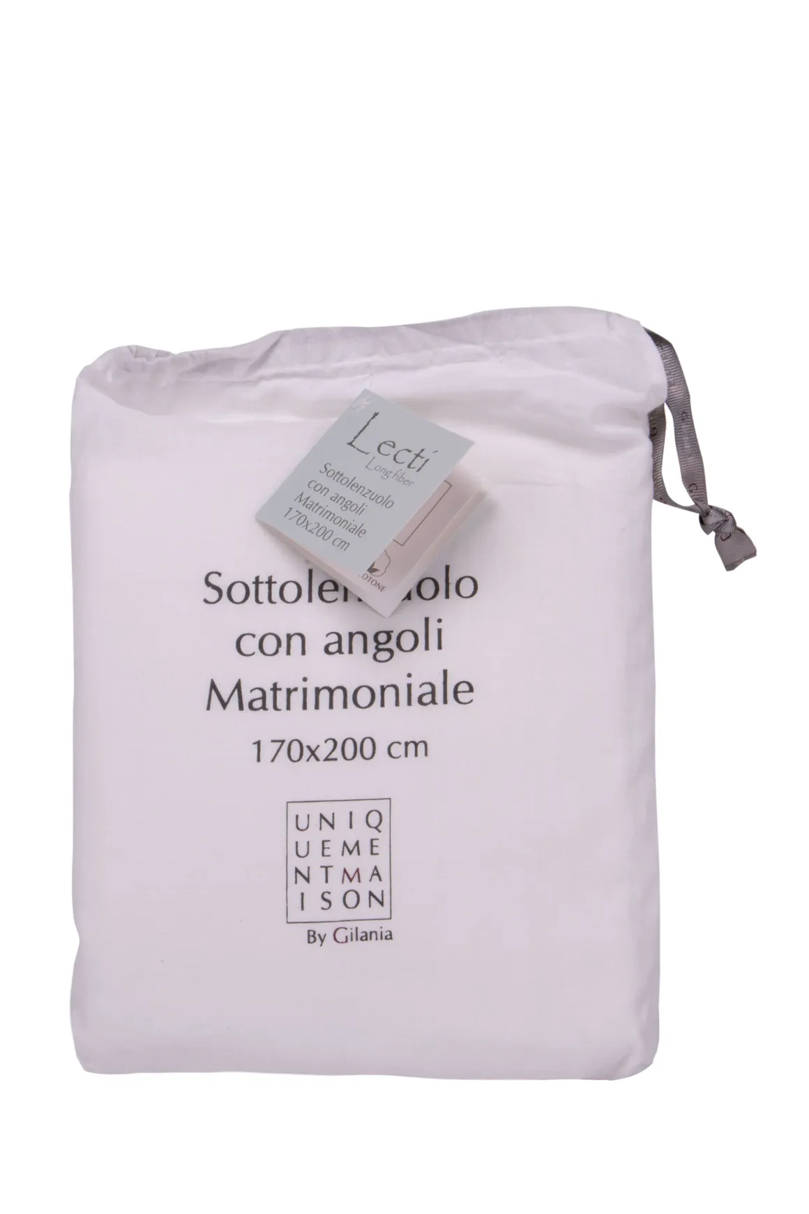 LENZUOLA CON ANGOLI IN COTONE 2P LECTI BRIGHT WHITE: vendita online LENZUOLA CON ANGOLI IN COTONE 2P LECTI BRIGHT WHITE in offerta