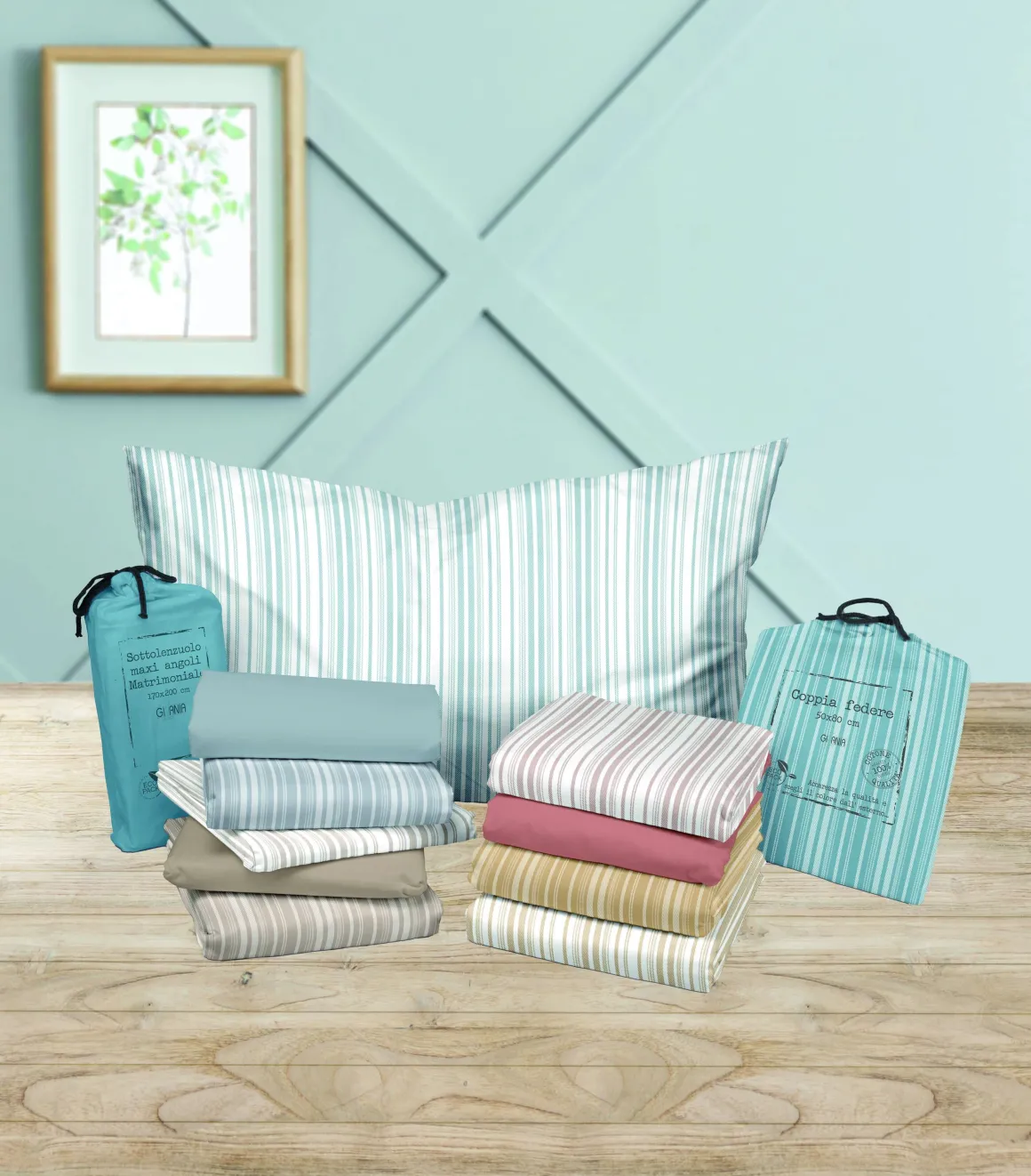LENZUOLA CON ANGOLI IN COTONE TWEED 2P CM 170X190 ASSORTITO: vendita online LENZUOLA CON ANGOLI IN COTONE TWEED 2P CM 170X190 ASSORTITO in offerta