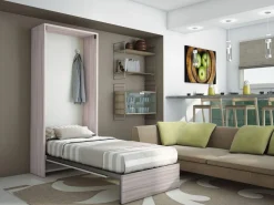 Letto a Scomparsa: Letto colore Olmo a Scomparsa in offerta