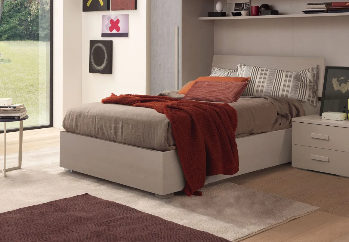 Letto contenitore 120 Egos Olmo: vendita online Letto contenitore 120 Egos Olmo in offerta
