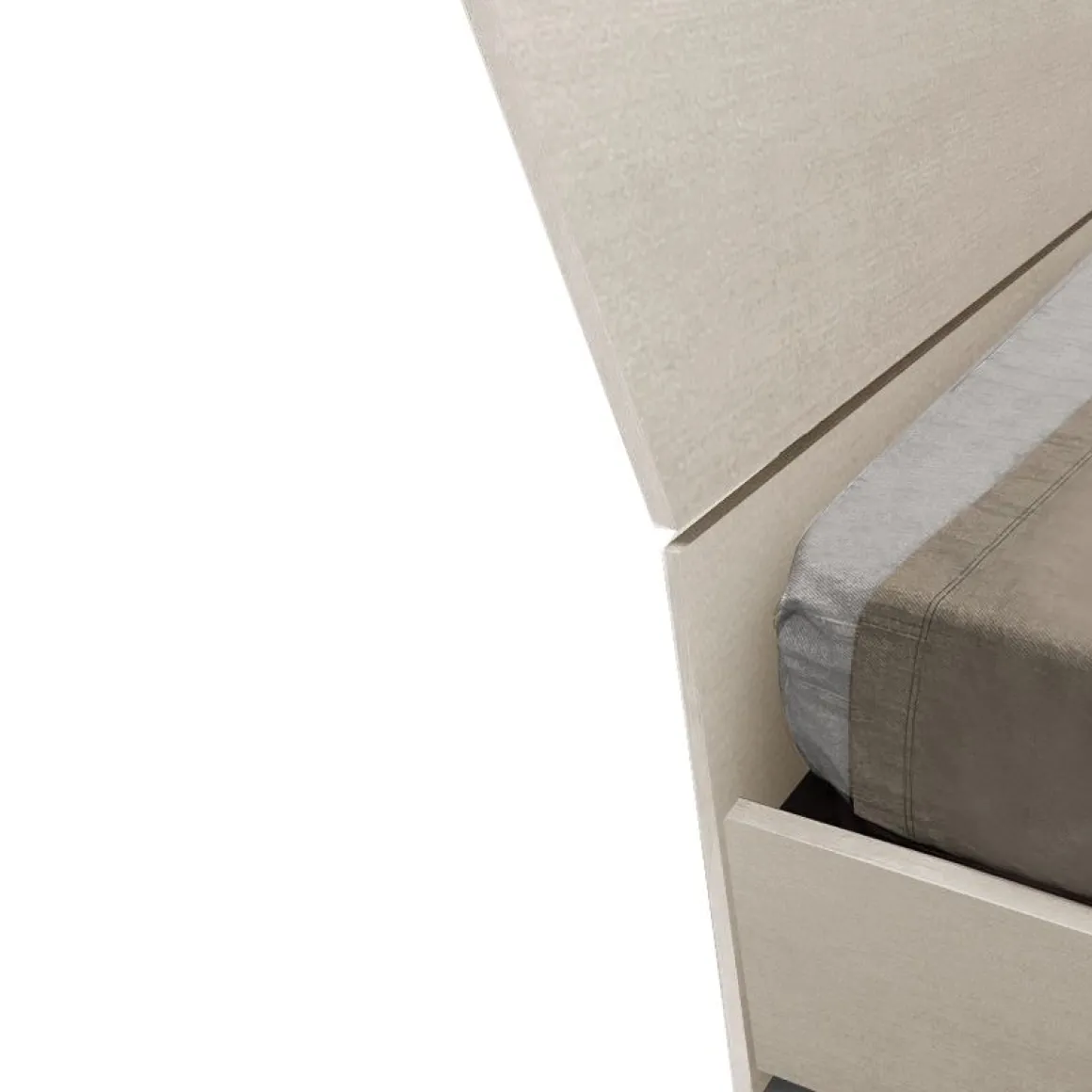 Letto matrimoniale con contenitore olmo in offerta