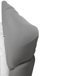 LETTO MATRIMONIALE CONTENITORE MOD. POP TESSUTO LYCRA GRIGIO CHIARO