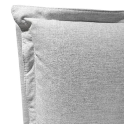 LETTO MATRIMONIALE CONTENITORE IN TESSUTO GRIGIO CHIARO