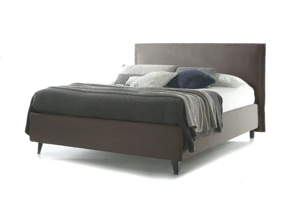 LETTO MATRIMONIALE CONTENITORE modello STILL IN TESSUTO