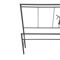 LETTO MATRIMONIALE GIROLETTO MOD. UP GRIGIO POLVERE CON CUSCINI
