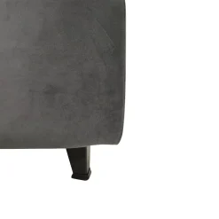 LETTO 1 PIAZZA E MEZZA CONTENITORE IN TESSUTO GRIGIO SCURO