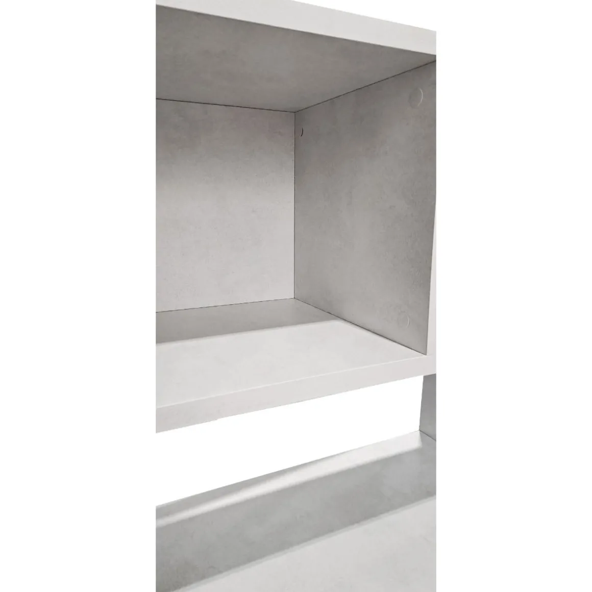 LIBRERIA MOD. DOUBLE OSSIDO BIANCO BIFACCIALE: vendita online LIBRERIA MOD. DOUBLE OSSIDO BIANCO BIFACCIALE in offerta
