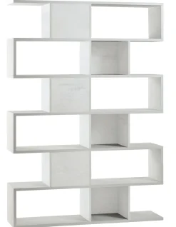 LIBRERIA MOD.DOUBLE TUTTA OSSIDO BIANCO BIFACCIALE: vendita online LIBRERIA MOD.DOUBLE TUTTA OSSIDO BIANCO BIFACCIALE in offerta