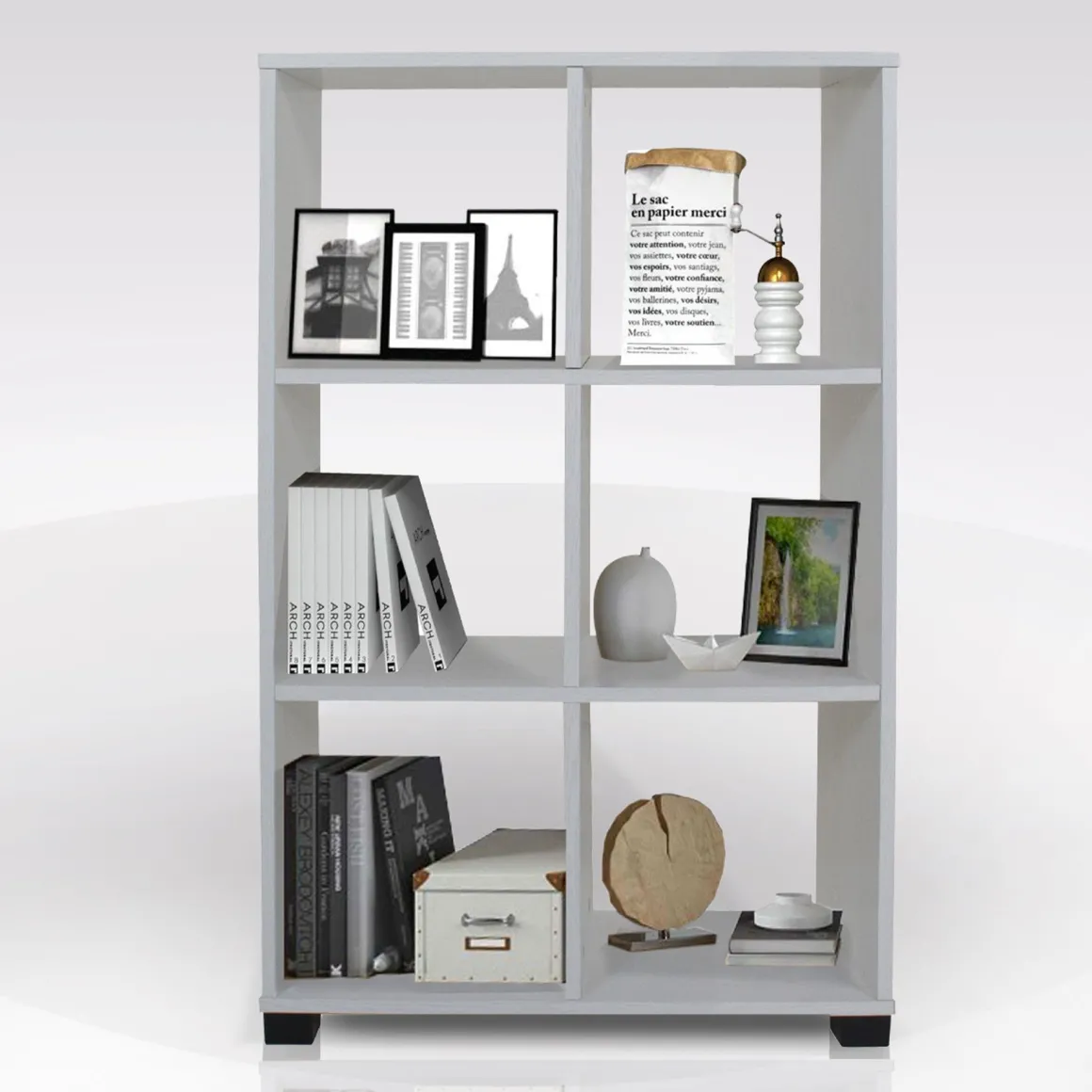 Libreria moderna: acquista libreria moderna in rovere sbiancato