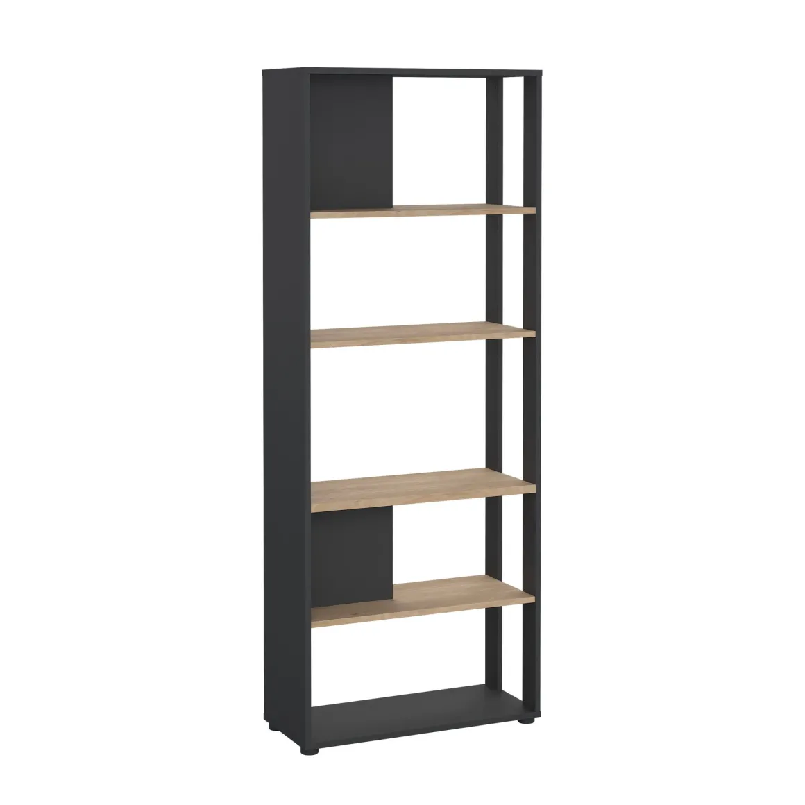 LIBRERIA SIGN CM 79.6X34.4 H.204.7 GRIGIO OPACO E JACKSON HICHORY : vendita online LIBRERIA SIGN CM 79.6X34.4 H.204.7 GRIGIO OPACO E JACKSON HICHORY in offerta