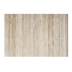 LINEA BAMBOO COOL - TAPPETO IN BAMBU' GESSO 140X200CM: vendita online LINEA BAMBOO COOL - TAPPETO IN BAMBU' GESSO 140X200CM in offerta