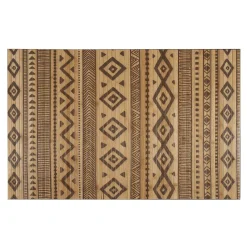 LINEA BAMBOO COOL - TAPPETO IN BAMBU' ETNIC NATURAL 140X200CM: vendita online LINEA BAMBOO COOL - TAPPETO IN BAMBU' ETNIC NATURAL 140X200CM in offerta