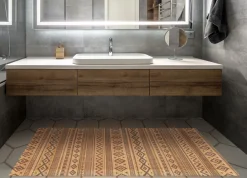 LINEA BAMBOO COOL - TAPPETO IN BAMBU' ETNIC NATURAL 140X200CM: vendita online LINEA BAMBOO COOL - TAPPETO IN BAMBU' ETNIC NATURAL 140X200CM in offerta