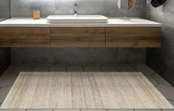LINEA BAMBOO COOL - TAPPETO IN BAMBU' GESSO 120X180CM: vendita online LINEA BAMBOO COOL - TAPPETO IN BAMBU' GESSO 120X180CM in offerta
