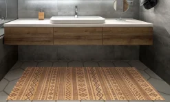 LINEA BAMBOO COOL - TAPPETO IN BAMBU' ETNIC NATURAL 60X90CM: vendita online LINEA BAMBOO COOL - TAPPETO IN BAMBU' ETNIC NATURAL 60X90CM in offerta