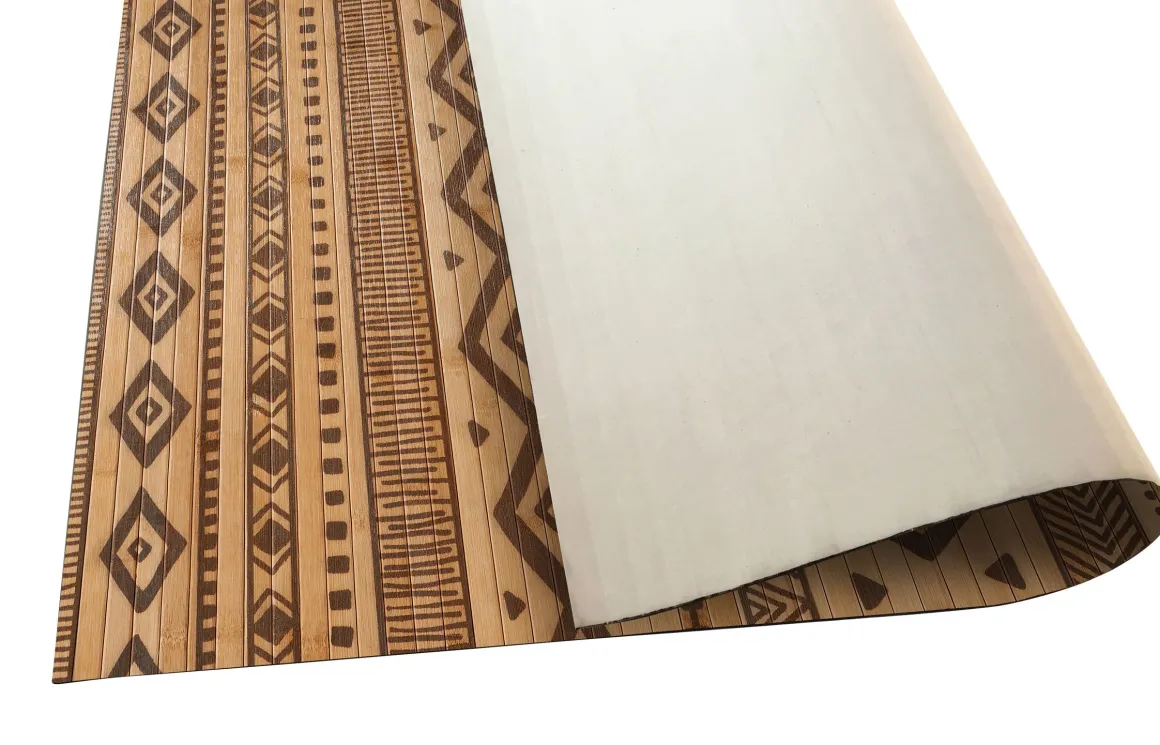 LINEA BAMBOO COOL - TAPPETO IN BAMBU' ETNIC NATURAL 60X90CM: vendita online LINEA BAMBOO COOL - TAPPETO IN BAMBU' ETNIC NATURAL 60X90CM in offerta