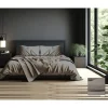 LINEA BRIGHT - COMPLETO LETTO 2 PIAZZE IN RASO DI COTONE TORTORA: vendita online LINEA BRIGHT - COMPLETO LETTO 2 PIAZZE IN RASO DI COTONE TORTORA in offerta