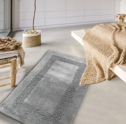 LINEA CLAY - TAPPETO BAGNO 70X130 CM GRIGIO: vendita online LINEA CLAY - TAPPETO BAGNO 70X130 CM GRIGIO in offerta