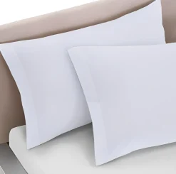 LINEA FRIDA - COPPIA FEDERE IN COTONE 52X82 CM GHIACCIO: vendita online LINEA FRIDA - COPPIA FEDERE IN COTONE 52X82 CM GHIACCIO in offerta
