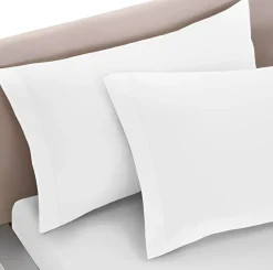 LINEA FRIDA - COPPIA FEDERE IN COTONE 52X82 CM BIANCO: vendita online LINEA FRIDA - COPPIA FEDERE IN COTONE 52X82 CM BIANCO in offerta