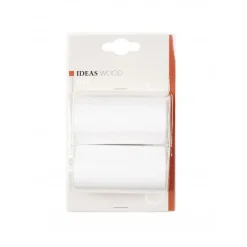 LINEA IDEAS WOOD - SET 2 FINALI PER TENDA MOD. CILINDRO COLORE BIANCO : vendita online LINEA IDEAS WOOD - SET 2 FINALI PER TENDA MOD. CILINDRO COLORE BIANCO in offerta