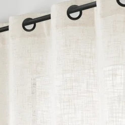 LINEA IGOR - TENDA CON OCCHIELLI TESSUTO EFFETTO LINO 140X280 : vendita online LINEA IGOR - TENDA CON OCCHIELLI TESSUTO EFFETTO LINO 140X280 in offerta