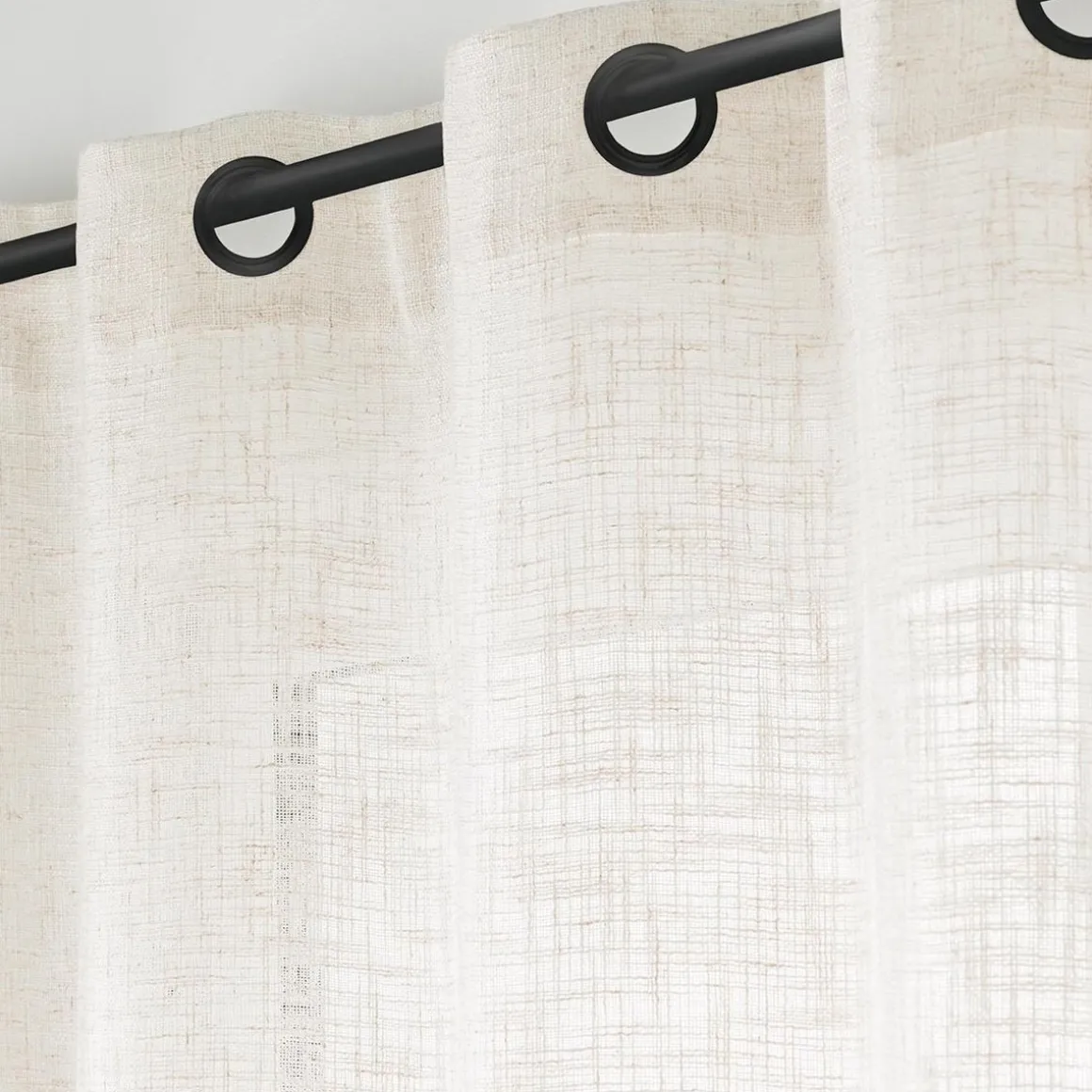 LINEA IGOR - TENDA CON OCCHIELLI TESSUTO EFFETTO LINO 140X280 : vendita online LINEA IGOR - TENDA CON OCCHIELLI TESSUTO EFFETTO LINO 140X280 in offerta