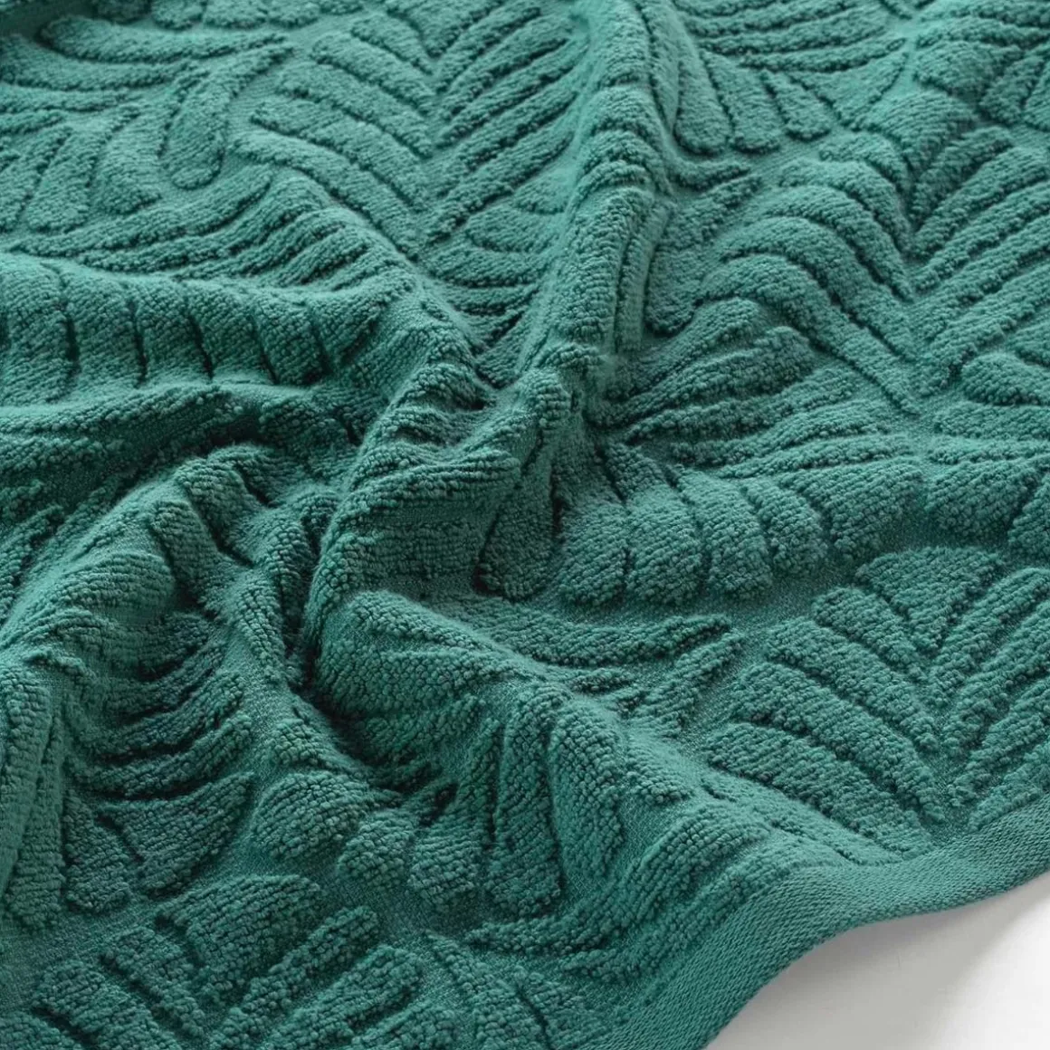 LINEA MADEIRA - TELO BAGNO 70X130CM SMERALDO: vendita online LINEA MADEIRA - TELO BAGNO 70X130CM SMERALDO in offerta