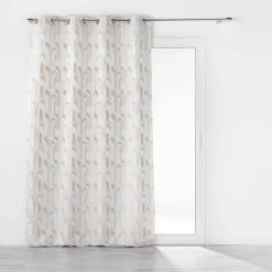 LINEA MEDICIS - TENDA JACQUARD CON OCCHIELLI 140X260CM NATURALE: vendita online LINEA MEDICIS - TENDA JACQUARD CON OCCHIELLI 140X260CM NATURALE in offerta